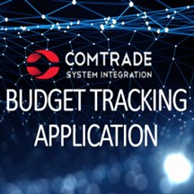 Comtrade Budget Tracking Application - Azure App image