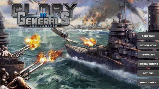 Glory of Generals: Pacific War screenshot 1