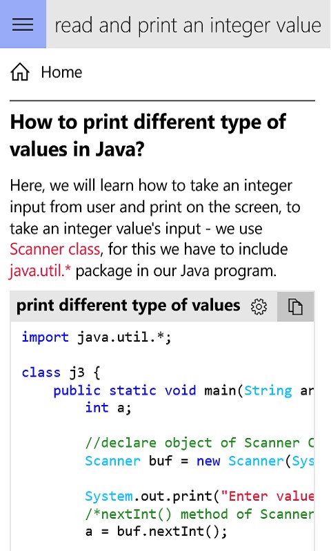 Java Programming screenshot