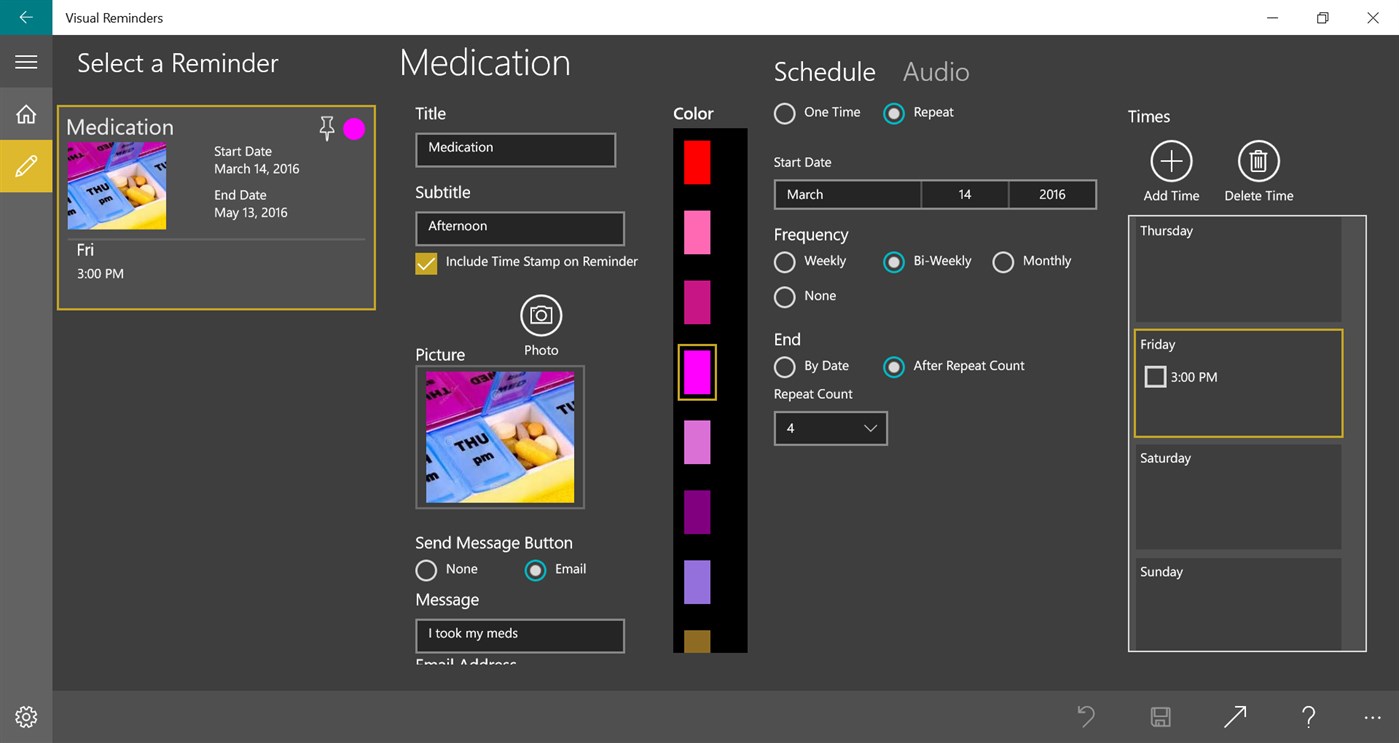 #6. Visual Reminders (Windows) โดย: Abilities Software Inc.