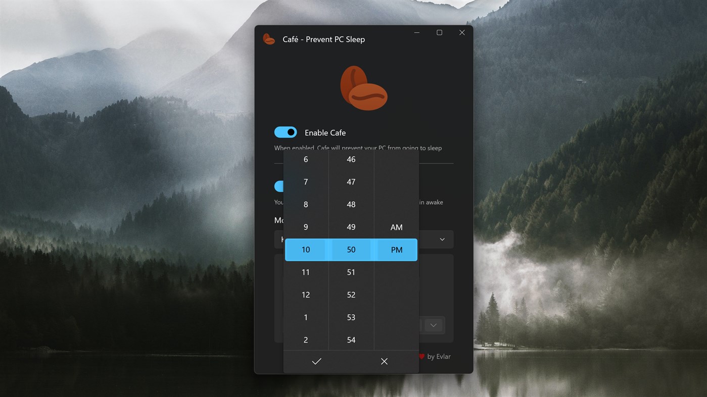 #3. Prevent PC Sleep (Windows) Podle: EvlarSoft LLC