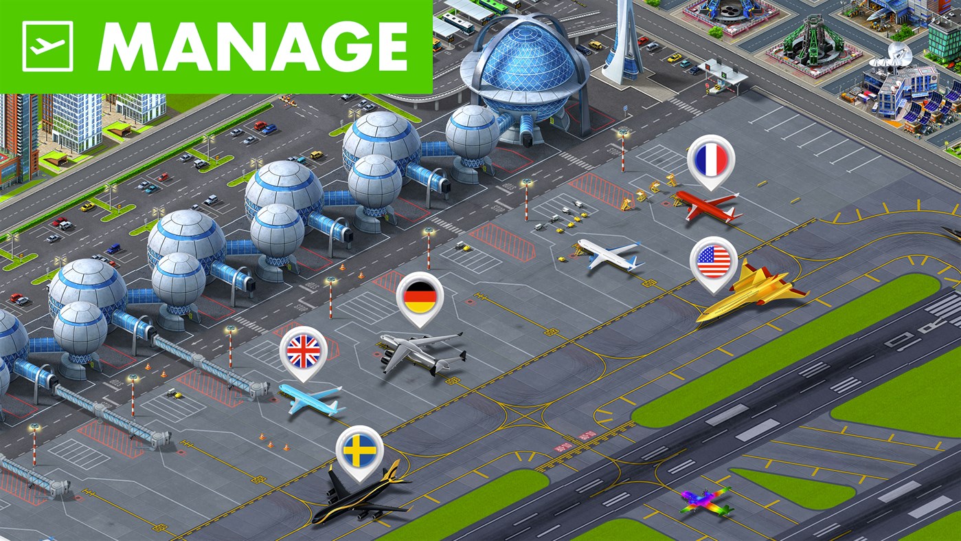 #1. Airport City (Windows) Door: GAME INSIGHT UAB