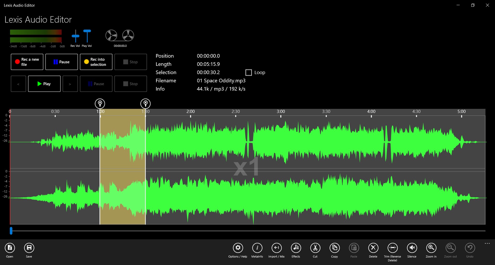 lexis audio editor