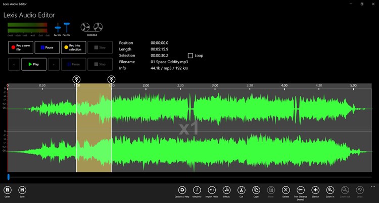 Lexis Audio Editor - PC - (Windows)