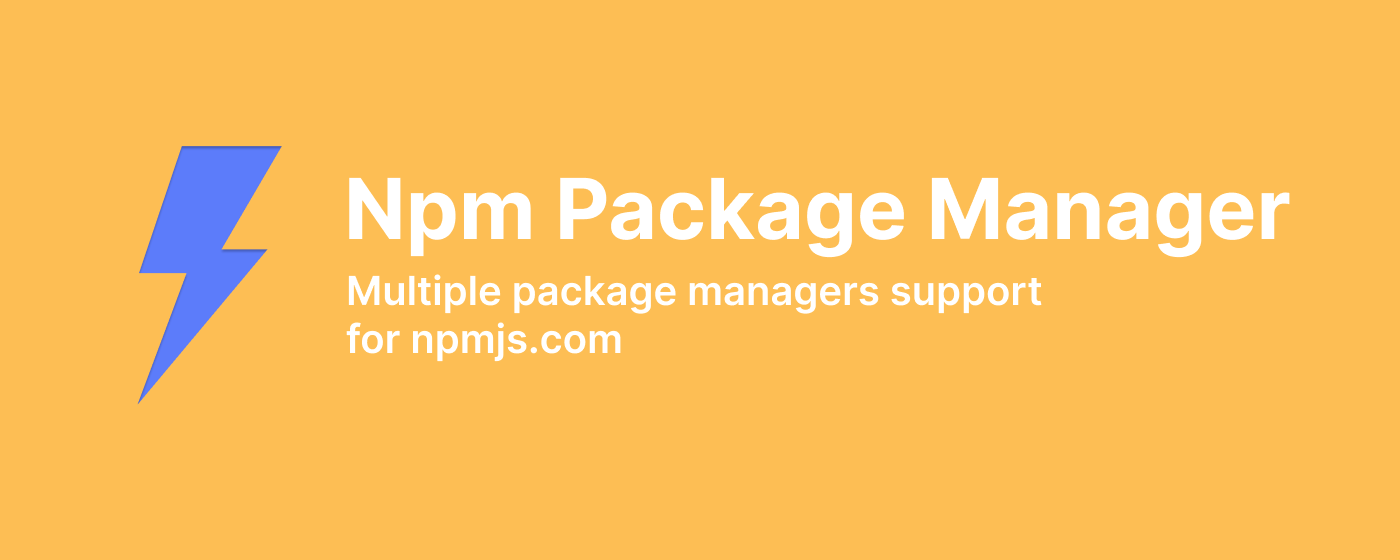 Npm Package Manager marquee promo image