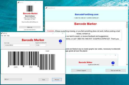 Barcode Marker screenshot 1