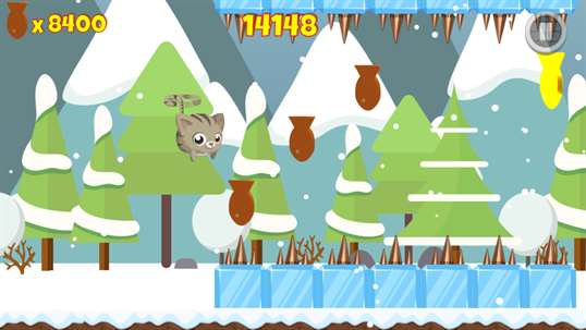 Flying Cat Christmas Games screenshot 8