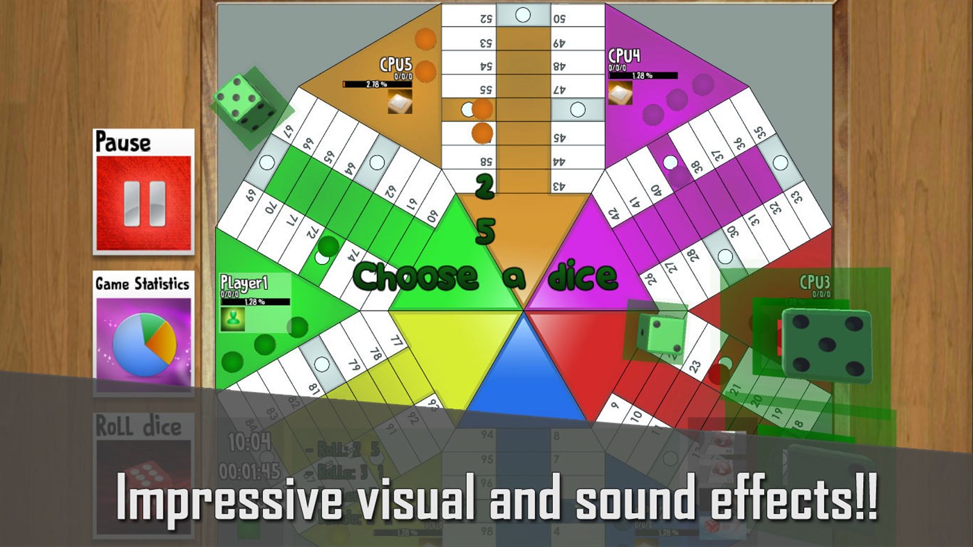 #4. Parchis HD 2 (Windows) Podle: CaldoFran Soft.