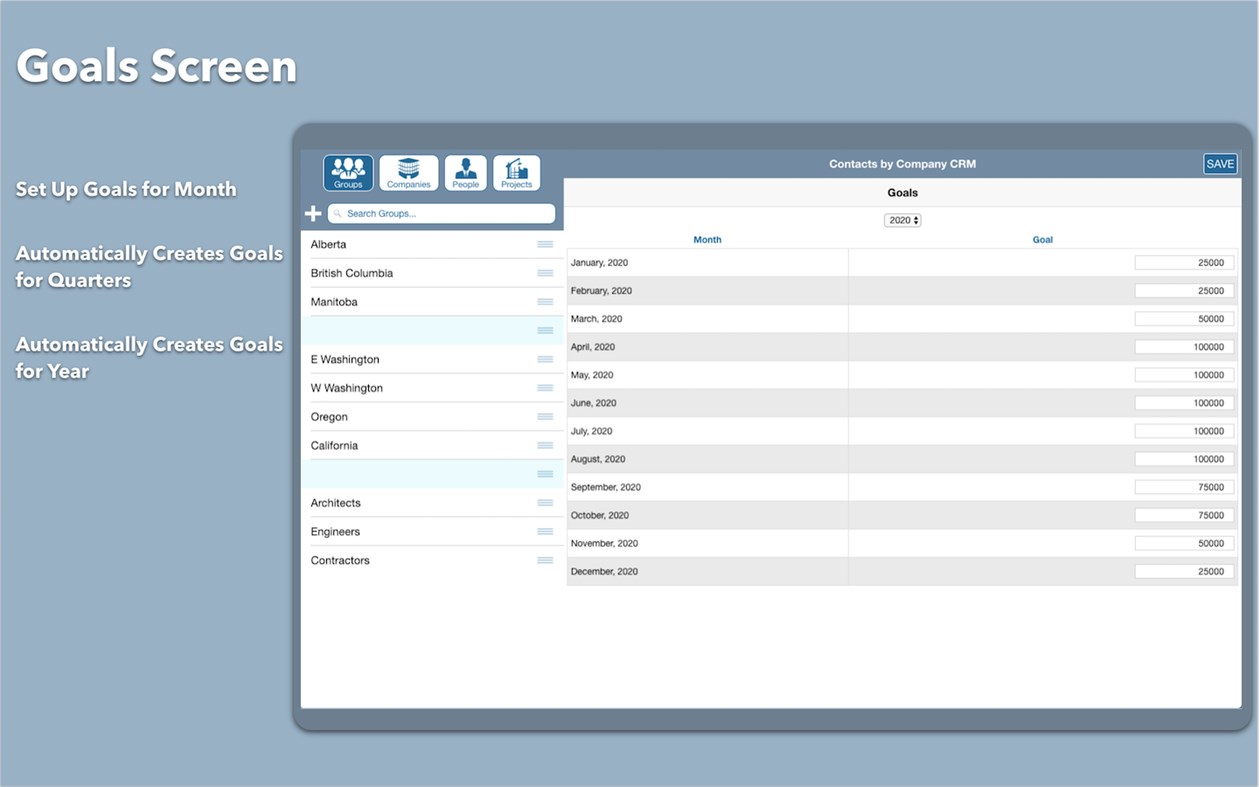 #6. CRM by Contacts by Company (Windows) 由: Contacts by Company, Inc