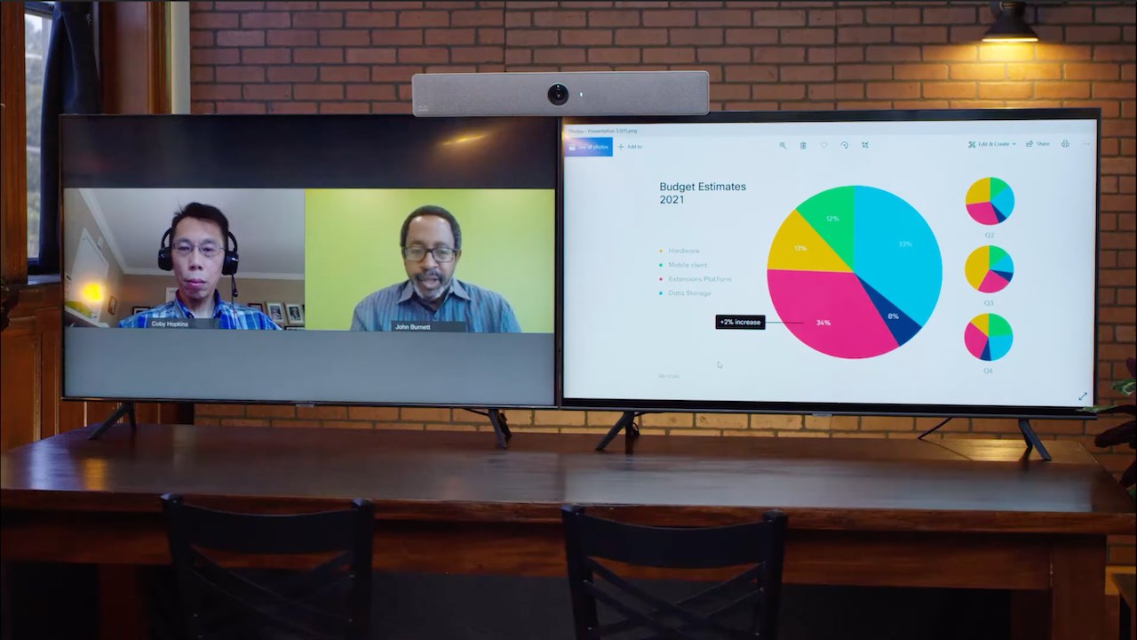 Snapshot 1 of Cisco Webex Video Integration for Microsoft Teams (CVI)