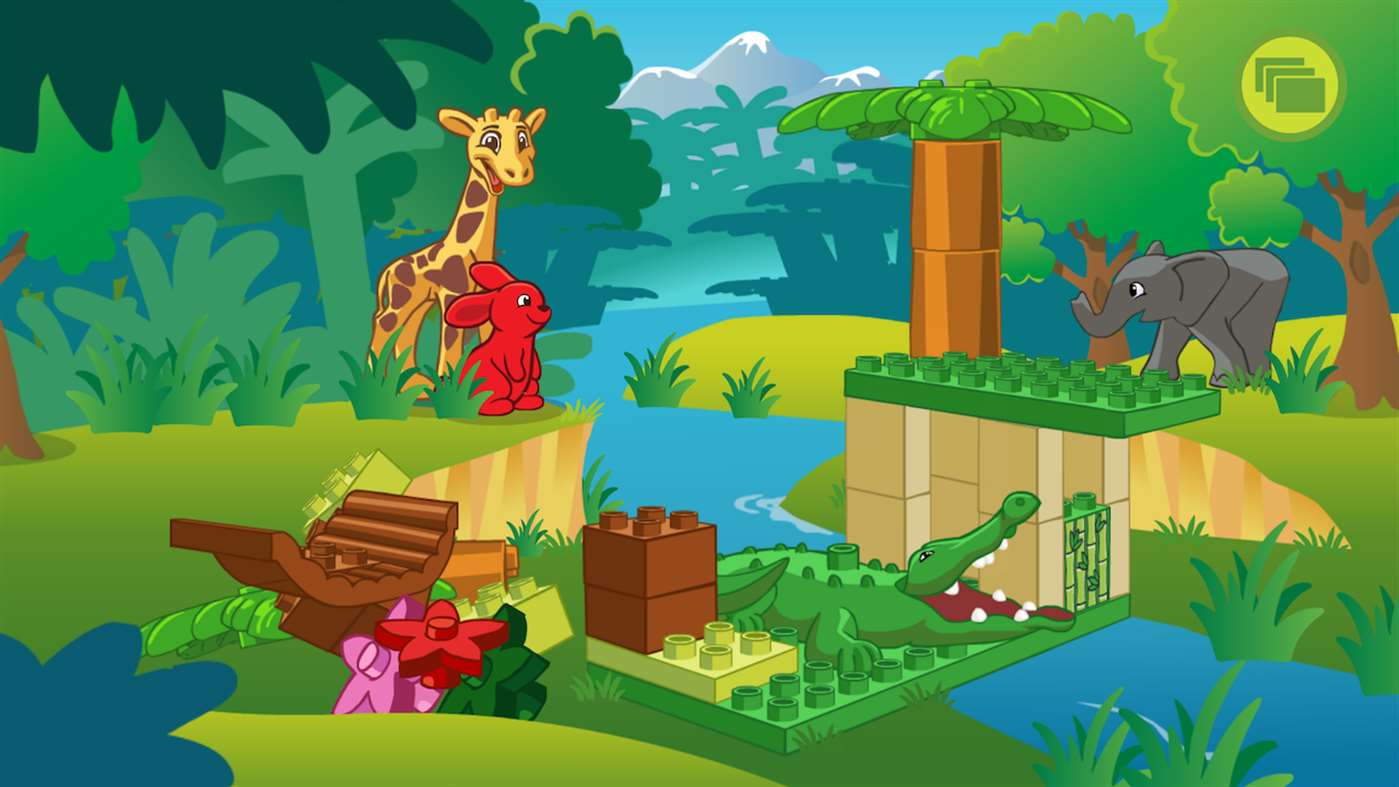 Lego duplo 2024 zoo game