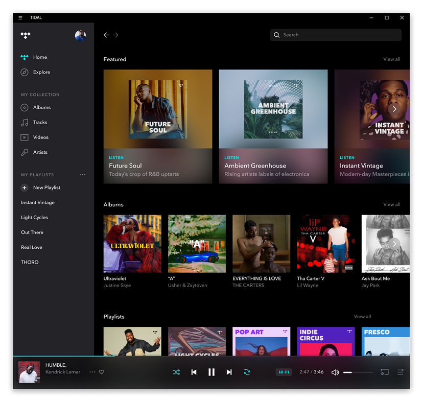 #1. TIDAL - Music Streaming (Windows) 由: TIDAL Music AS