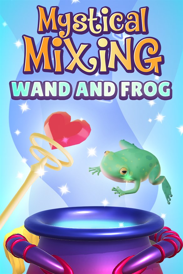 Mystical Mixing: Wand and frog Xbox Series X|S and Xbox One cover art
