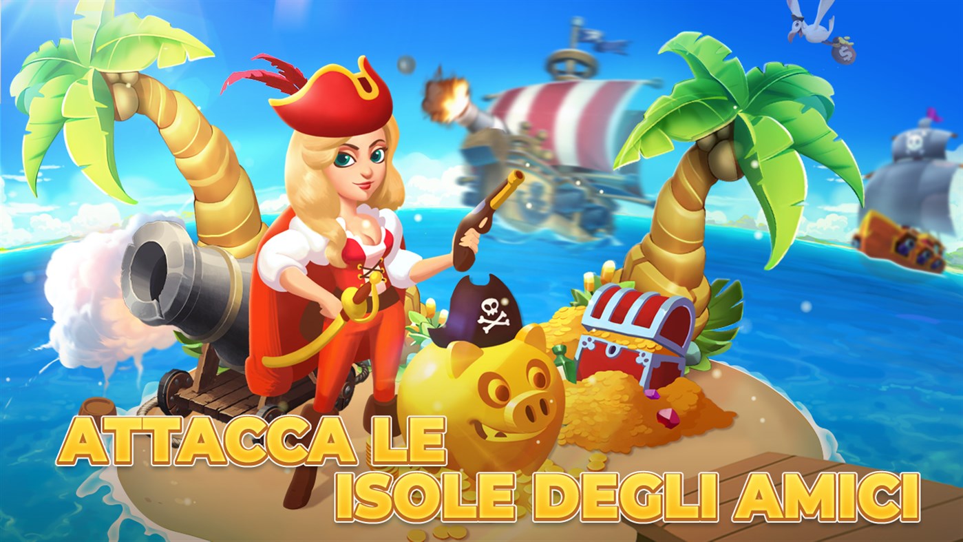 #4. Island Tycoon: Pirates' Coin Adventure (Windows) 由: Touch Game