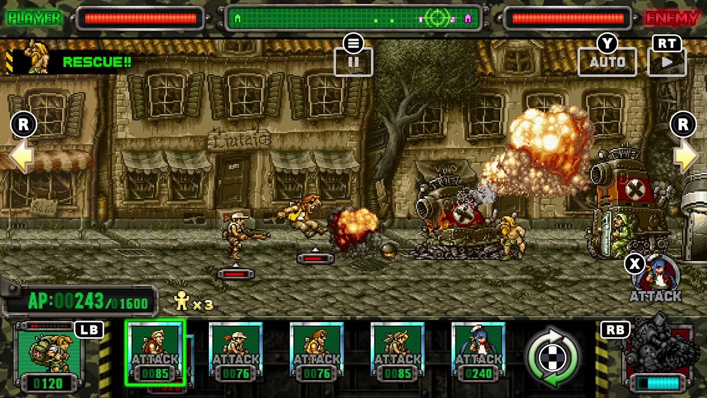 #1. METAL SLUG ATTACK RELOADED (Xbox) Podle: SNK CORPORATION