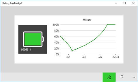 Battery level widget Screenshots 1