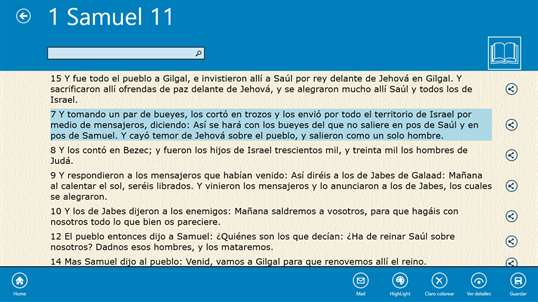 La Santa Biblia (The Bible in Spanish) screenshot 3