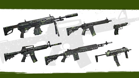 Insurgency: Sandstorm - Green Recon Weapon Skin Set