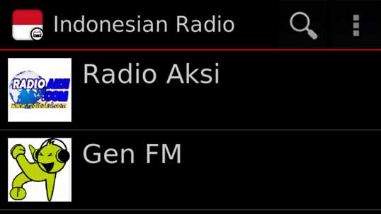 Indonesian Radio screenshot 1