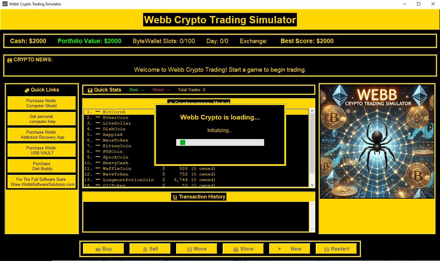 Webb Cryptocurrency Trading Simulator - Free download and play on Windows |  Microsoft Store