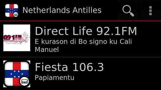 Netherlands Antilles Radio screenshot 1