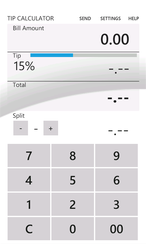 Tip Calculator Screenshots 2