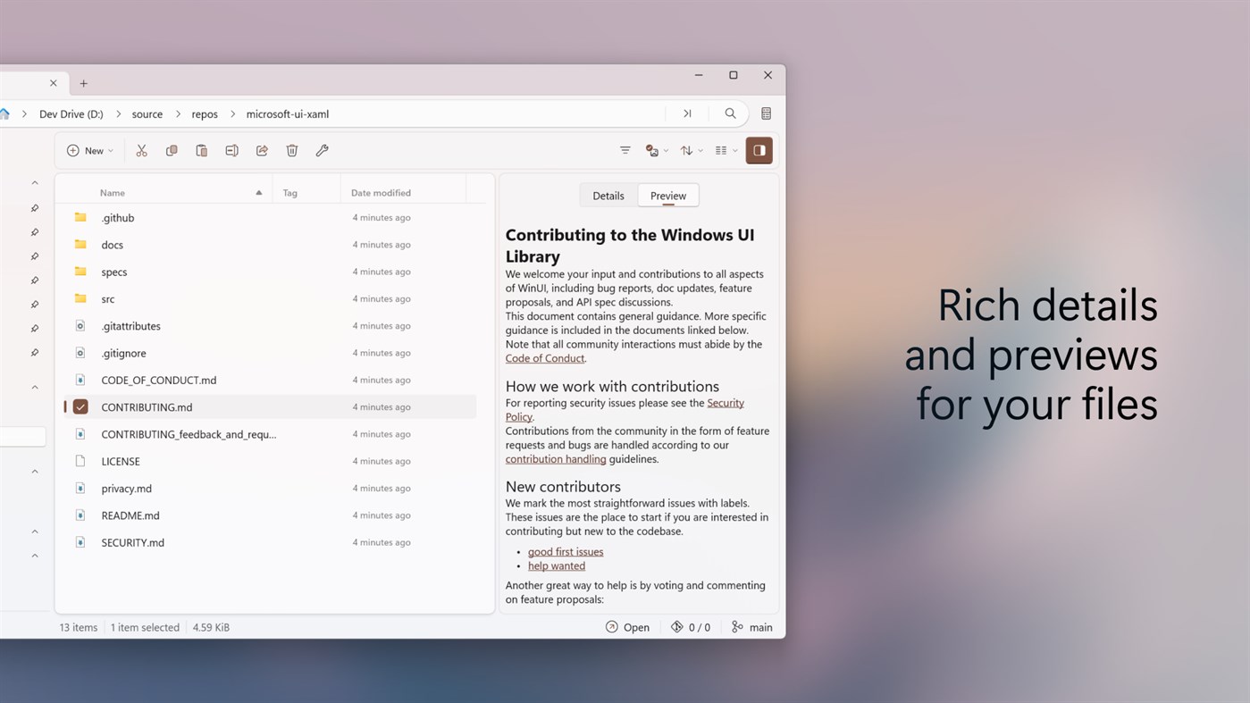 #3. Files App (Windows) By: Files Community