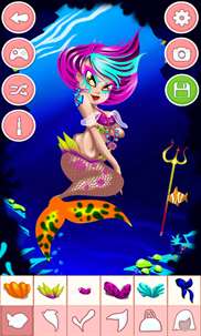 Mermaid Princess Dress up Game for Girls screenshot 8
