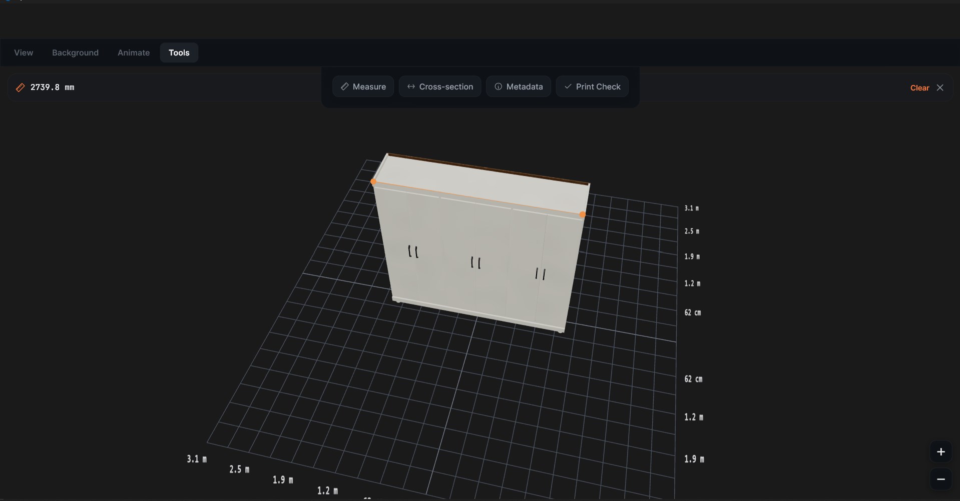 Open3D Viewer screenshot