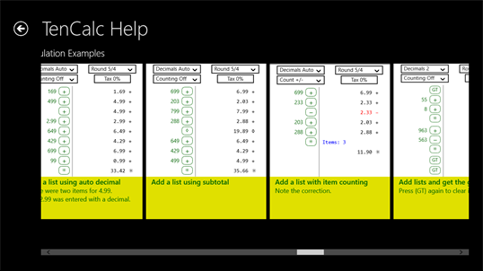 TenCalc Business Calculator screenshot 5