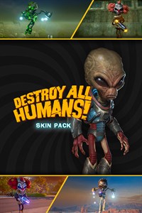 Destroy All Humans! Skin Pack – Verpackung