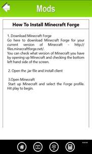 Mods For Minecraft Game (Unofficial) screenshot 4