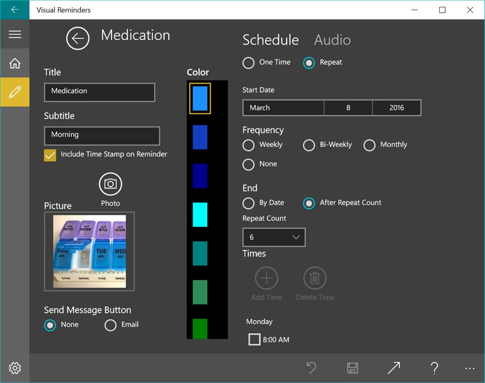 #5. Visual Reminders (Windows) โดย: Abilities Software Inc.