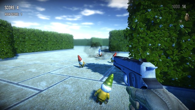 Gnome Rampage - The Killer Gnome FPS screenshot 1