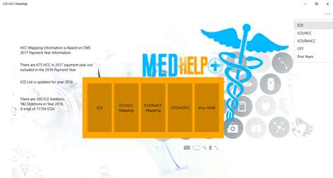 ICD-HCC MedHelp Screenshots 2