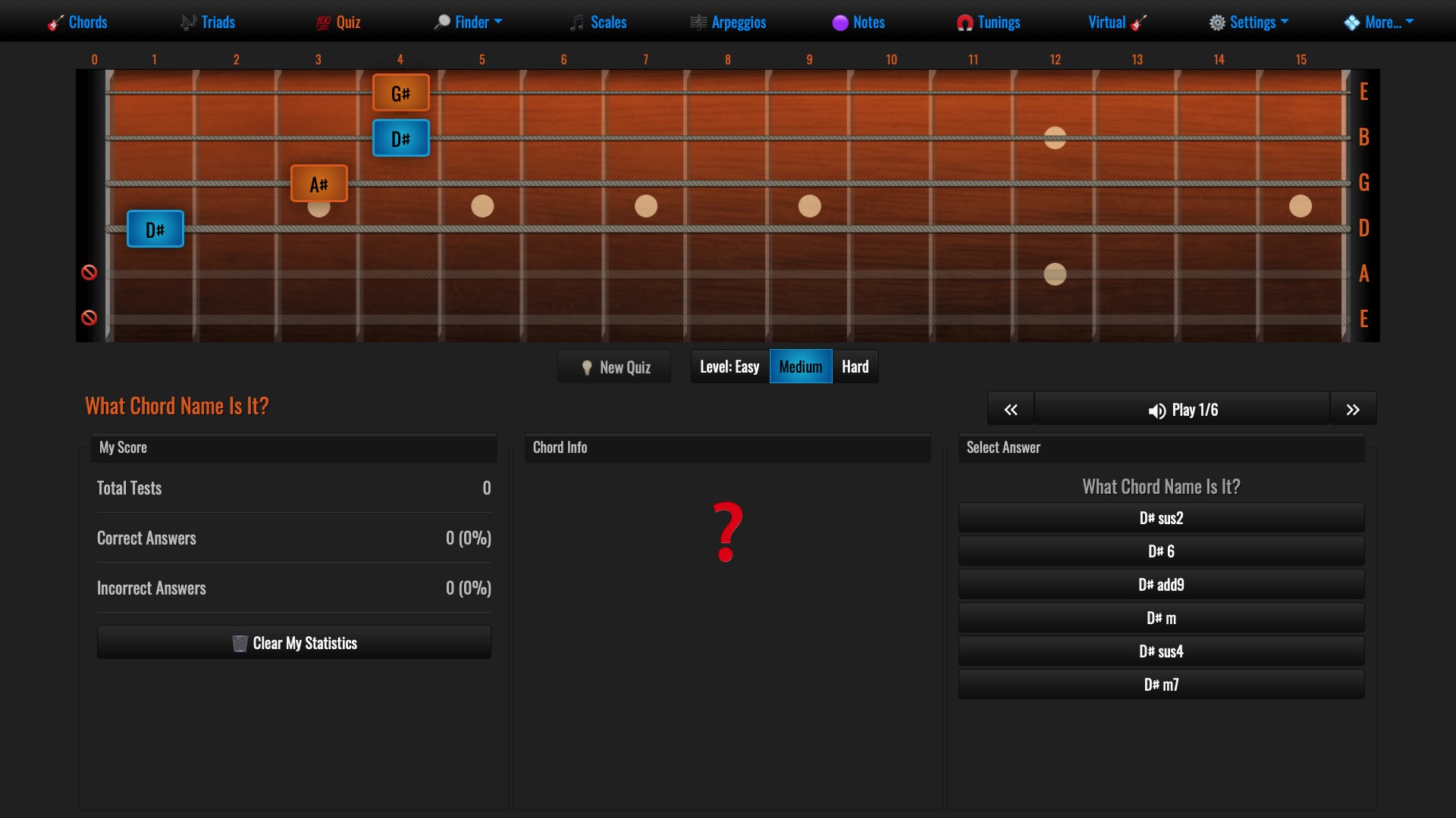 Guitarist's Reference screenshot