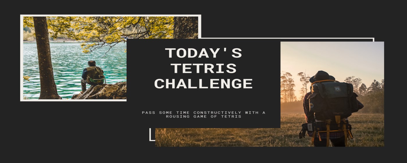 Today's Tetris Challenge marquee promo image