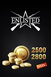 Enlisted - 2500 Золота + 300 Бонус