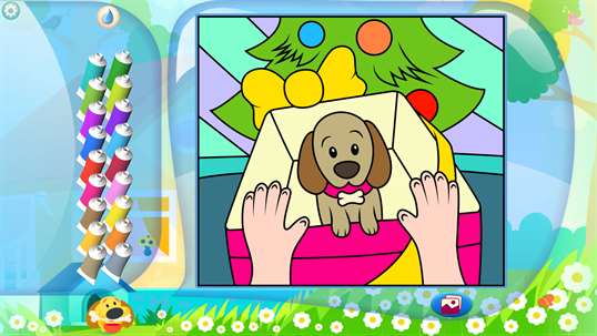 Color by Numbers - Dogs screenshot 3