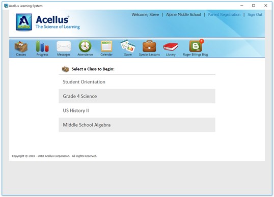 Acellus Student screenshot 1
