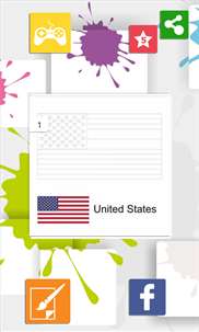 American Flags Paint screenshot 1