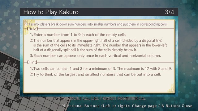 Puzzle by Nikoli W Kakuro screenshot 4