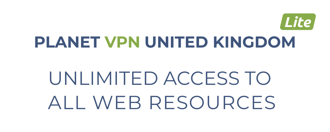 VPN United Kingdom - Planet VPN lite Proxy marquee promo image