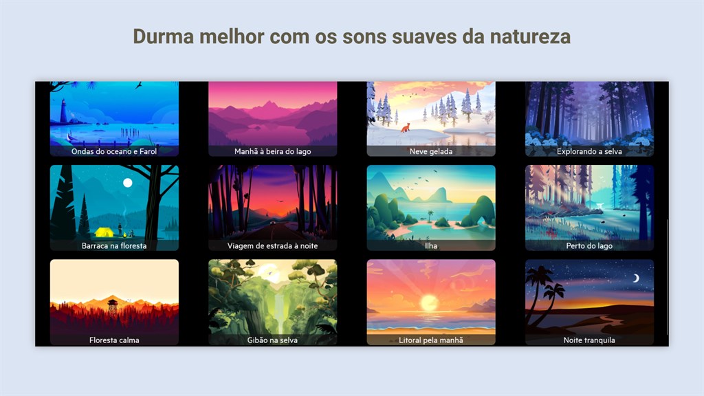 Sons Relaxantes da Natureza - Microsoft Apps