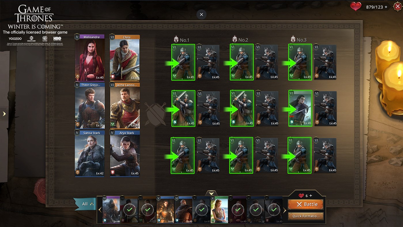 #4. Game of Thrones Winter is Coming (Windows) By: MIRACLE GAMES INC.