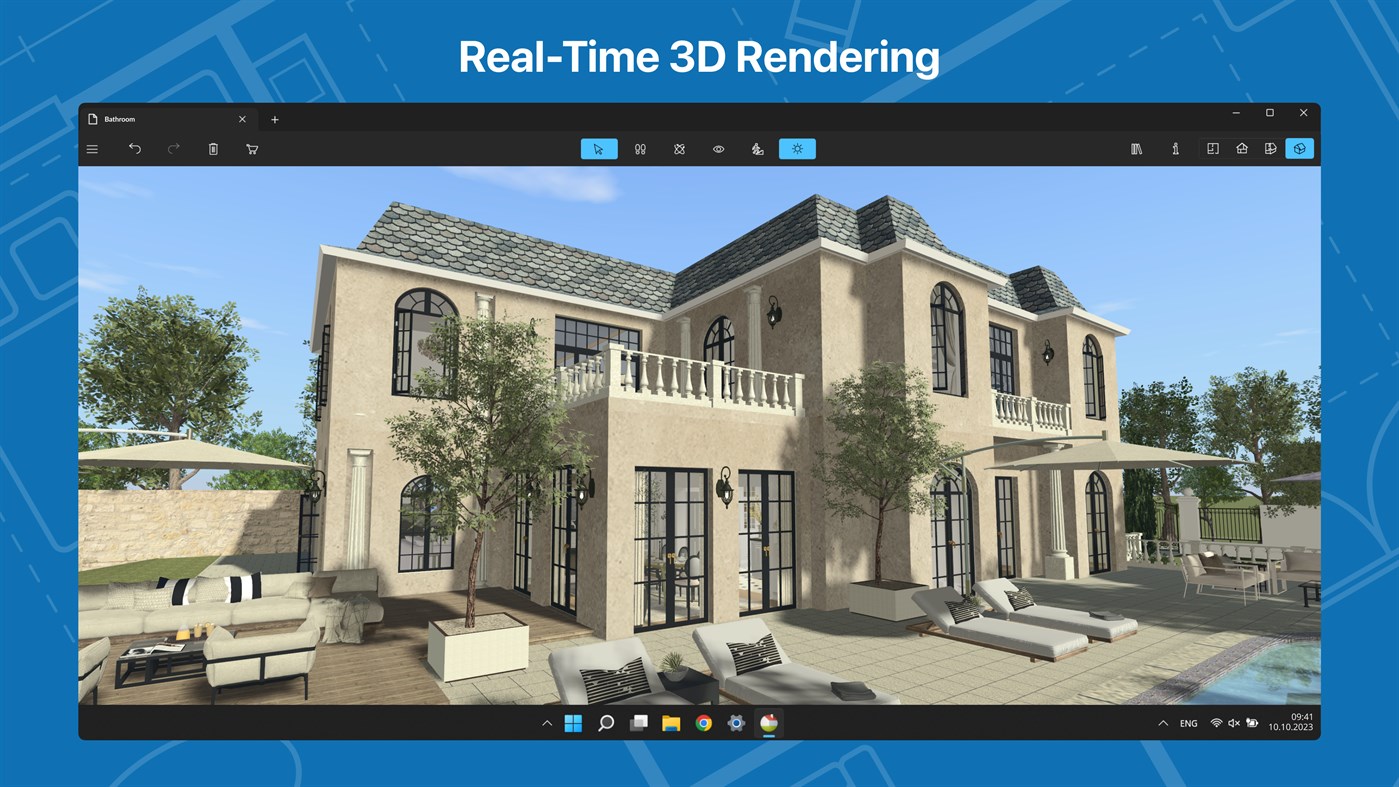 #1. Live Home 3D - House Design (Windows) Ved: BeLight Software 3D USA LLC