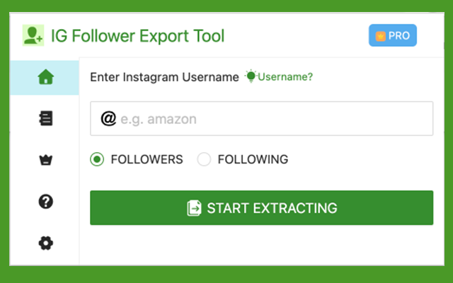 IG Follower Export Tool - IG Email Extractor