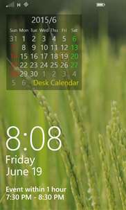Desk Calendar screenshot 1