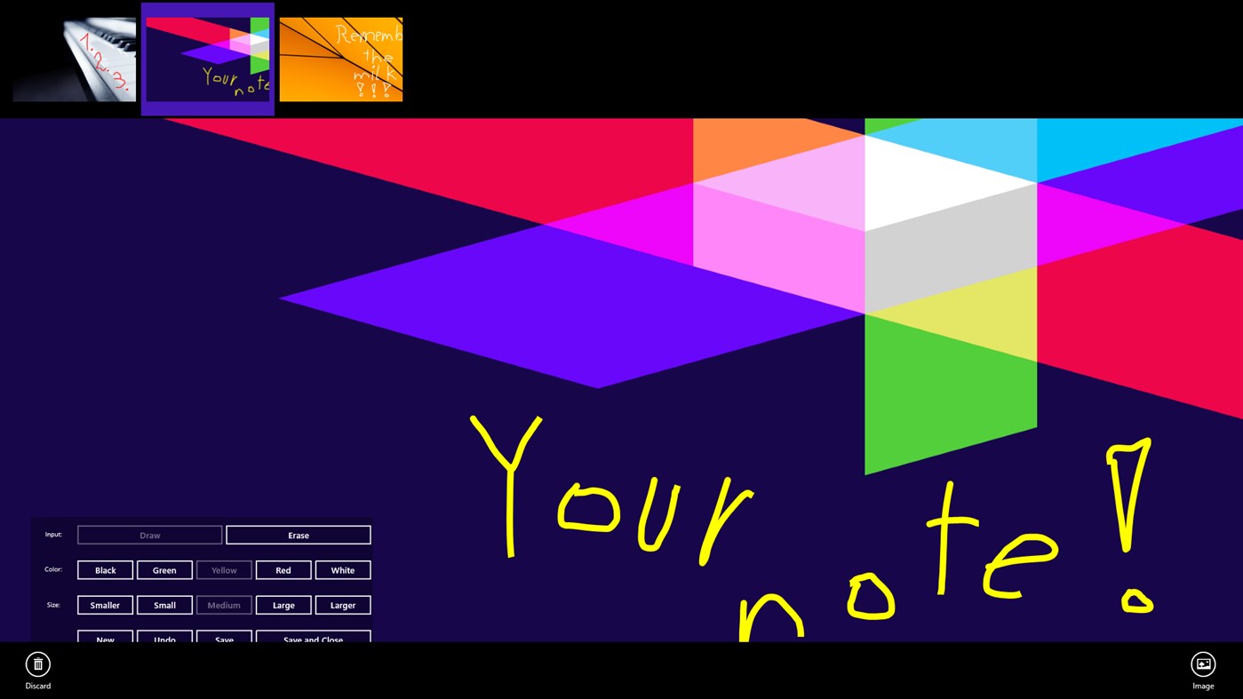 #2. Lock Screen Notes (Windows) Tekijänä: FHindustries