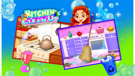 Kitchen Clean up Deluxe - Clean The House, Dishes & Get Rid Of The Mess Screenshots 2